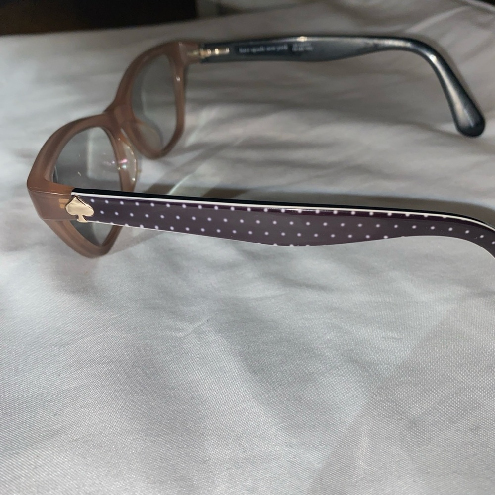 Kate Spade pink Rectangular Eyeglass Frames - image 2